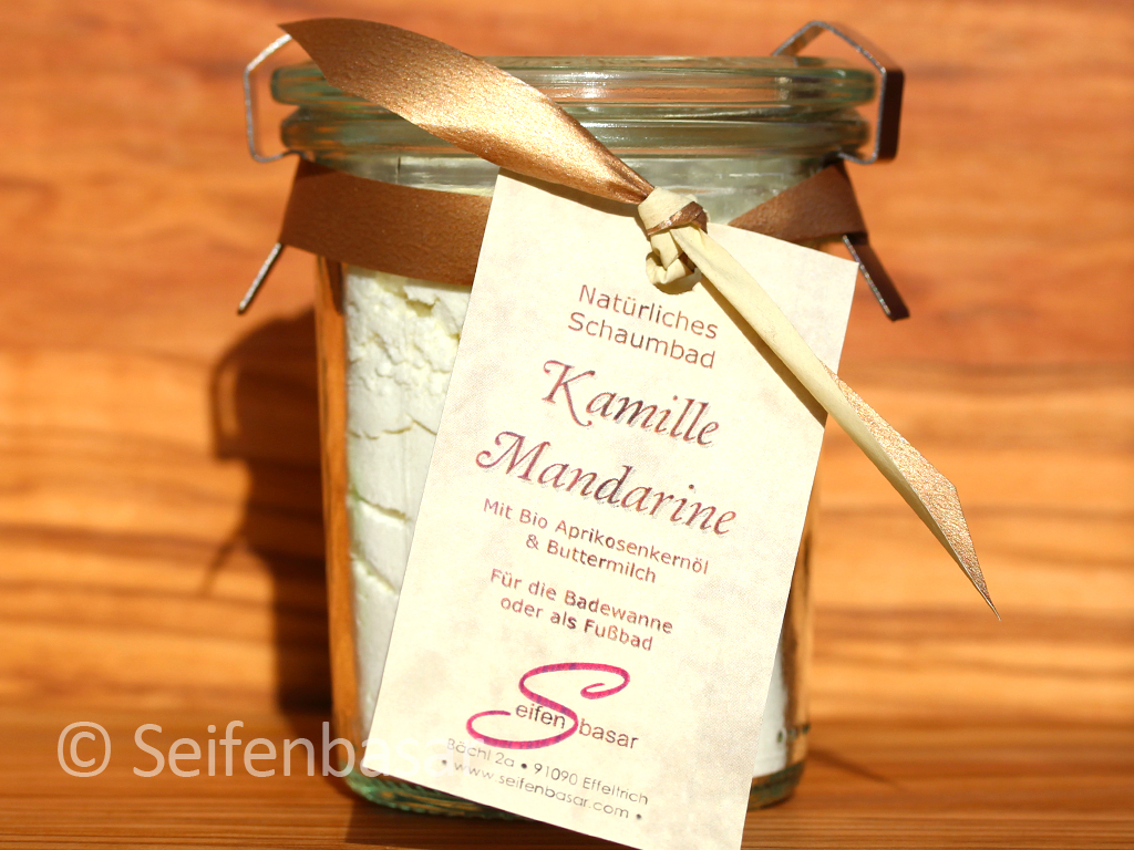Schaumbad Kamille - Mandarine  groß